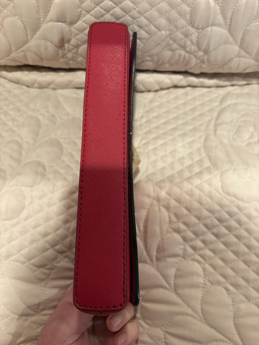 Kate Spade New York Newbury Lane Keira Clutch Red - Picture 5 of 15